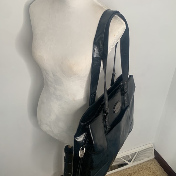 Kenneth Cole Reaction computer Tote Bag style 9959-52bk TRIPLE GUSSET 15.4". - Picture 16 of 16